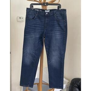 Womens Size 14 Sonoma Goods for Life Stretch Blue Denim Straight Jeans